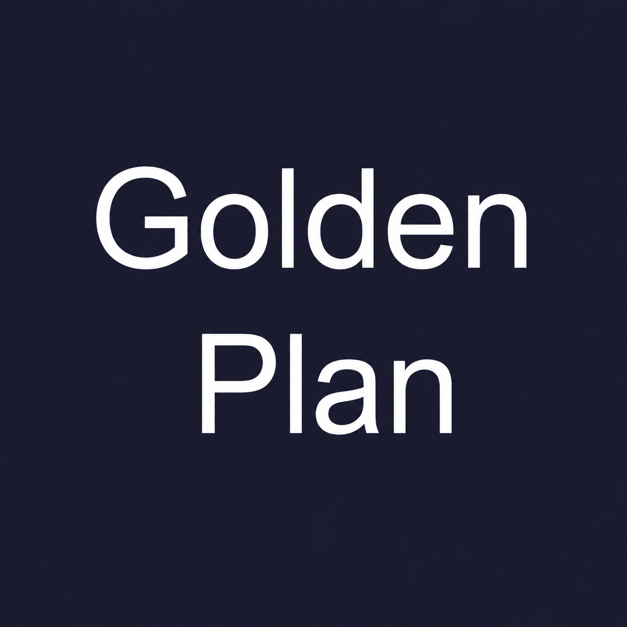 Golden Plan